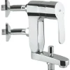 Grohe Einhebelmischer<Vertica-Einhand-Wannenbatterie Eurostyle Cosmopolitan Anschlusswinkel 45°