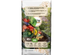 GROW by OBI Töpfe<BIO Tomaten- und Gemüseerde torffrei, 45l