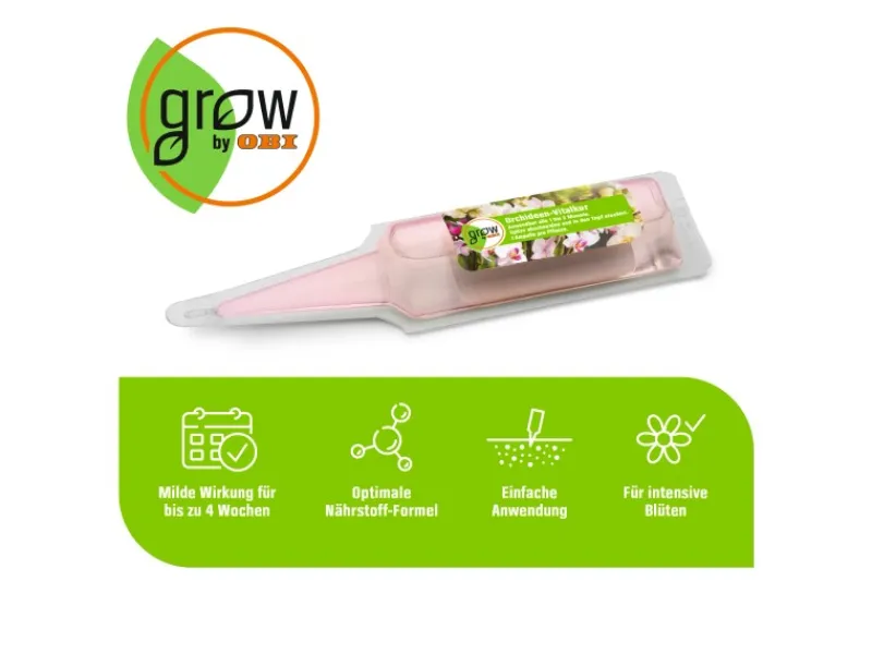 GROW by OBI Orchideen-Vitalkur, 20 ml< Töpfe