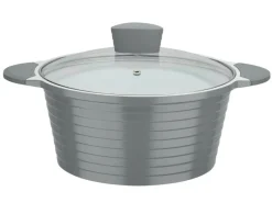 GSW Kochtopf Bolero mit Glasdeckel 24Cm< Pfannen