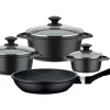 Clearance GSW Kochtopf Set Gourmet Granit 7 Teilig