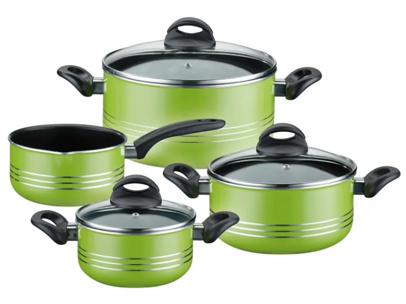 Hot GSW Kochtopf Set Milano Color 4 Teillig Grün