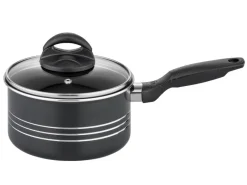 GSW Kochtopf Set Milano Nero 16 Teillig< Pfannen