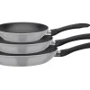 GSW Pfannen<Pfannen Premium Set Nova 3 Teillig Schwarz