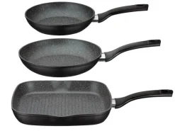 Discount GSW Pfannen Set Gourmet Granit 3 Teilig
