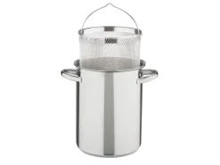 GSW Spargeltopf mit Glasdeckel und Einsatz 16Cm< Pfannen