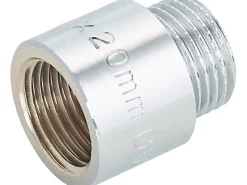 Zubehör Für Küchenarmatur<Hahnverlängerung 18,6 mm (Rp 1/2) x 21 mm (R 1/2) Messing Verchromt 20 mm