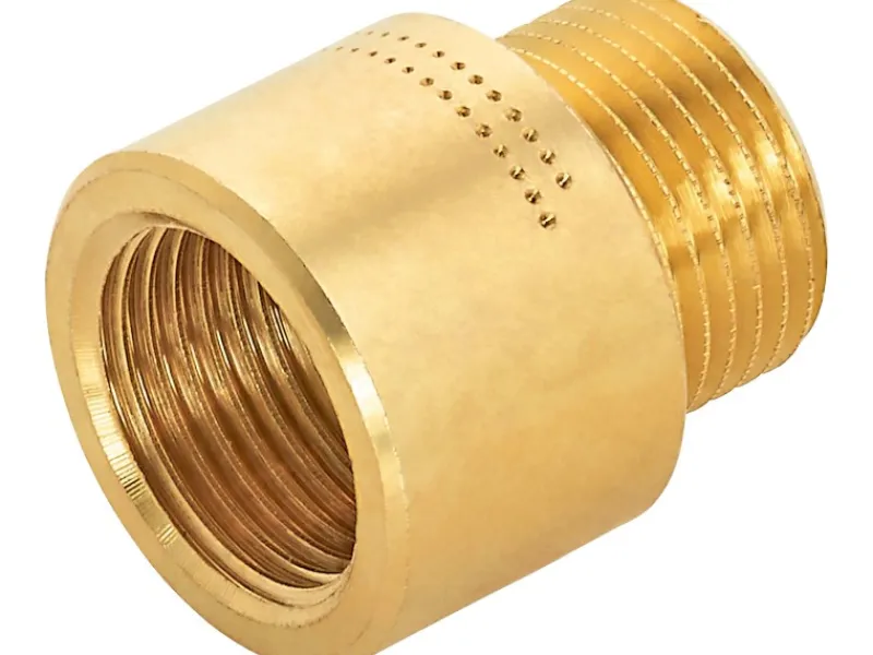 Zubehör Für Küchenarmatur<Hahnverlängerung 14,9 mm (Rp 3/8) x 16,7 mm (R 3/8) Messing 15 mm