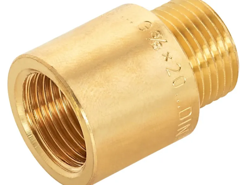 Sale Hahnverlängerung 14,9 mm (Rp 3/8) x 16,7 mm (R 3/8) Messing 20 mm