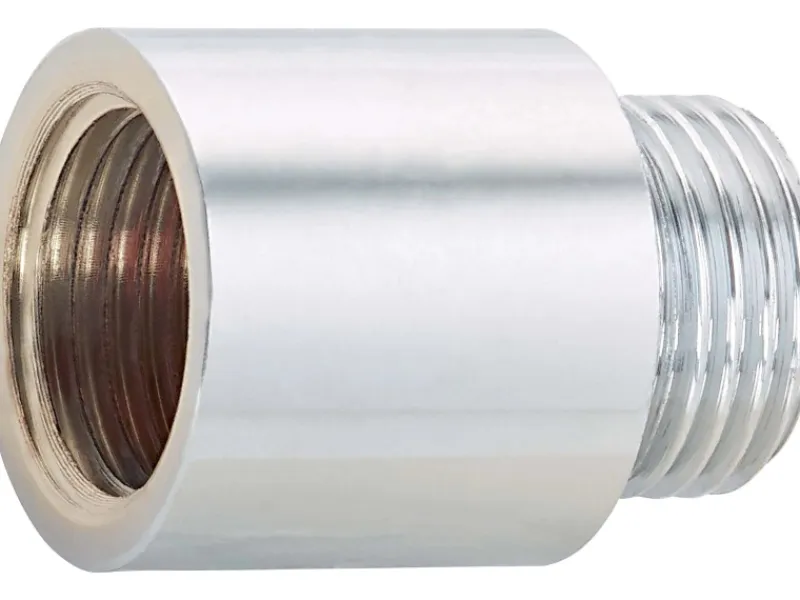 Hahnverlängerung 18,6 mm (Rp 1/2) x 21 mm (R 1/2) Messing Verchromt 25 mm< Zubehör Für Küchenarmatur