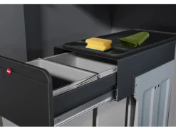 Hailo Einbau-Mülleimer EB-X Trio 30 l< Einbauküchen