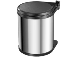 Hailo Mülleimer Compact Box 15 l Edelstahl< Einbauküchen|Küchenschränke