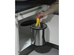 Hailo Mülleimer Compact Box 15 l Edelstahl< Einbauküchen|Küchenschränke