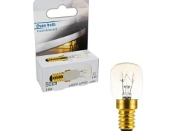 Herde<Halogen-Backofenlampe E14 Kapsel 15 W 50 lm Ø 2,2 cm x 5 cm