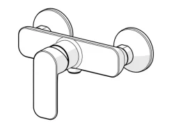 Hansa Einhebelmischer<Brausebatterie Einhebelmischer Basic 5545 Chrom