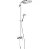 New Hansgrohe Croma Select S Showerpipe 280 1jet mit Einhebelmischer Chrom