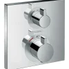 Hansgrohe Einhebelmischer<Ecostat Square Thermostat Unterputz für 1 Verbraucher Chrom