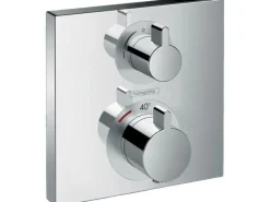 Hansgrohe Einhebelmischer<Ecostat Square Thermostat Unterputz für 1 Verbraucher Chrom