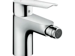 Hansgrohe Einhebel-Bidetmischer Logis E mit Zugstangen-Ablaufgarnitur Chrom< Einhebelmischer