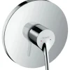 Hansgrohe Einhebelmischer<Einhebel-Brausearmatur Talis S Unterputz Chrom