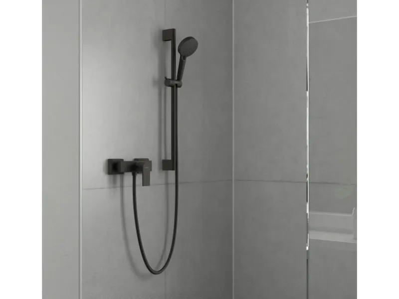 Hansgrohe Einhebel-Brausemischer Vernis Shape Matt Black< Einhebelmischer