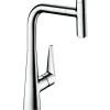 Hansgrohe Einhebelmischer<Einhebel-Küchenarmatur Talis Select S 300 mm mit Ausziehauslauf Chrom