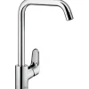 Hot Hansgrohe Einhebel-Küchenarmatur Ecos L Chrom