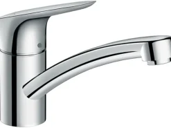 Hansgrohe Einhebel-Küchenarmatur Logis 120 für offene Warmwasserbereiter Chrom< Einhebelmischer