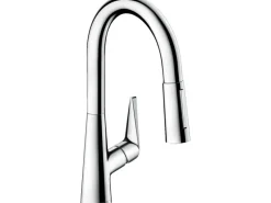 Hansgrohe Einhebelmischer<Einhebel-Küchenarmatur Talis S 160 mit Ausziehbrause