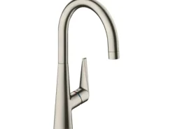 Outlet Hansgrohe Einhebel-Küchenarmatur Talis S 260 Finish Edelstahl