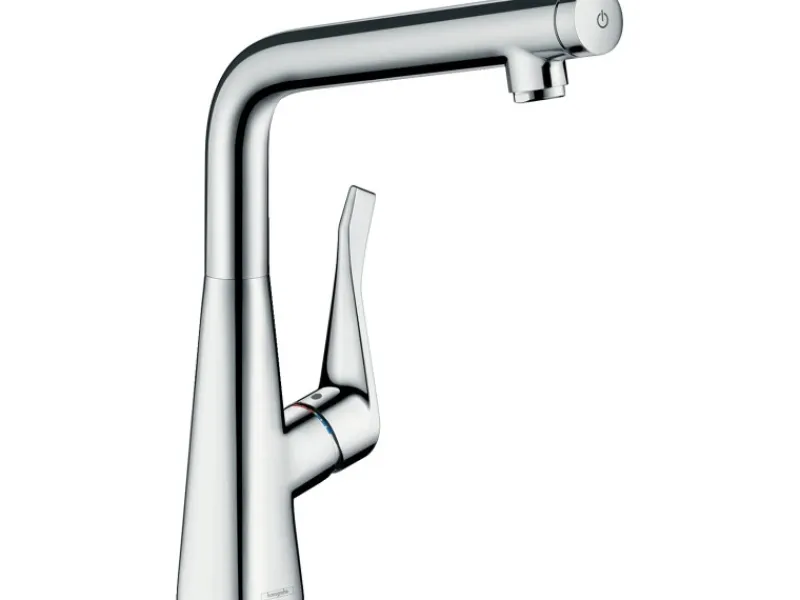 Hansgrohe Einhebelmischer<Einhebel-Küchenmischer Metris Select 320 Chrom