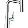 Hansgrohe Einhebel-Küchenmischer mit Ausziehbrause M7116-H220 Chrom< Einhebelmischer