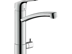 Hansgrohe Einhebelmischer<Einhebel-Küchenmischer Focus 200 mit Geräteabstellventil Chrom