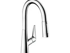Hansgrohe Einhebelmischer<Einhebel-Küchenmischer mit Ausziehbrause M5116-H160 Chrom