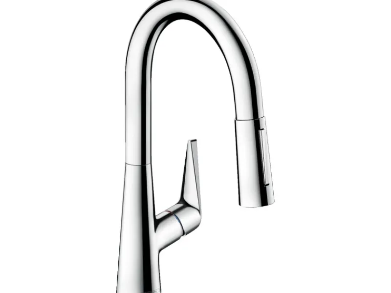 Hansgrohe Einhebelmischer<Einhebel-Küchenmischer mit Ausziehbrause M5116-H160 Chrom