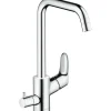 Hansgrohe Einhebel-Küchenmischer Focus 260 mit Geräteabstellventil Chrom< Einhebelmischer