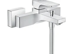 Hansgrohe Einhebel-Wannenarmatur Metropol Aufputz mit Hebelgriff Chrom< Einhebelmischer