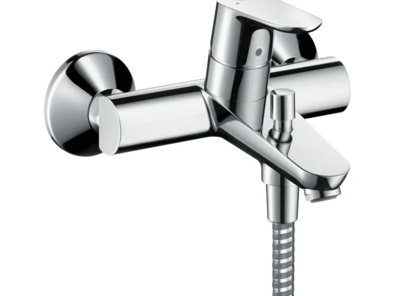 Hansgrohe Einhebel-Wannenarmatur Focus Aufputz Chrom< Einhebelmischer