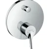 Hansgrohe Einhebelmischer<Einhebel-Wannenarmatur Talis S Unterputz Chrom