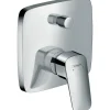 Hot Hansgrohe Einhebel-Wannenarmatur Logis Unterputz m. Sicherungskombination Chrom