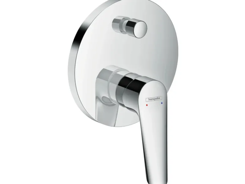 Hansgrohe Einhebelmischer<Einhebel-Wannenarmatur Logis E Unterputz Chrom