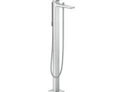 Best Hansgrohe Einhebel-Wannenarmatur Metropol bodenstehend mit Bügelgriff Chrom