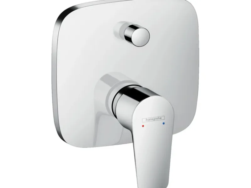 Hansgrohe Einhebelmischer<Einhebel-Wannenarmatur Talis E Unterputz m Sicherungskombination Chrom