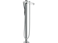 Hansgrohe Einhebelmischer<Einhebel-Wannenmischer Metris bodenstehend Chrom