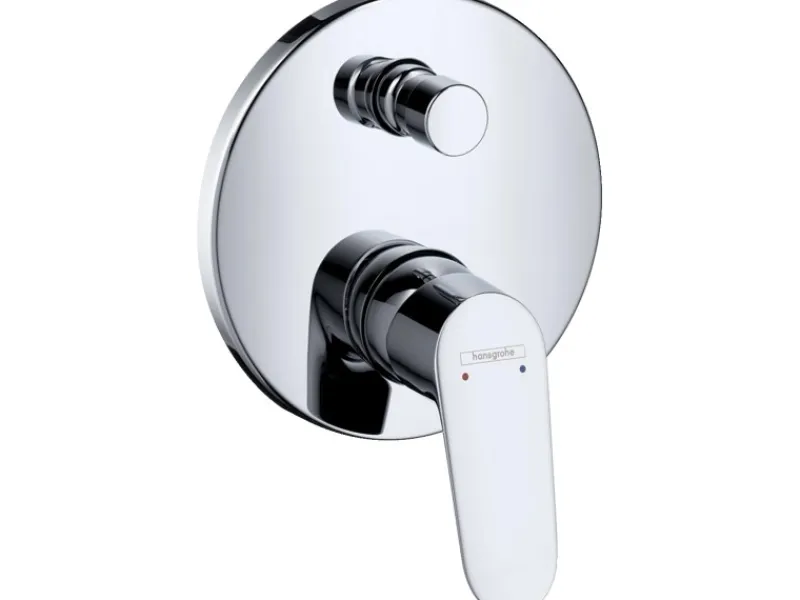 Hansgrohe Einhebel-Wannenmischer Focus Unterputz Chrom< Einhebelmischer