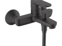 Hansgrohe Einhebelmischer<Einhebel-Wannenmischer Vernis Blend Aufputz Matt Black