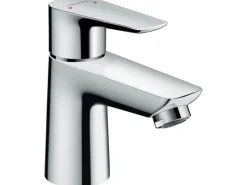 Hansgrohe Einhebelmischer<Einhebel-Waschbeckenarmatur Talis E 80mm mit Zugstangen-Ablaufgarnitur