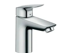 Hansgrohe Einhebelmischer<Einhebel-Waschbeckenarmatur Logis 100 mm mit Zugstangen-Ablaufg. Chrom