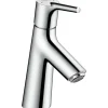New Hansgrohe Einhebel-Waschbeckenarmatur Talis S 80mm mit Zugstangen-Ablaufgarnitur