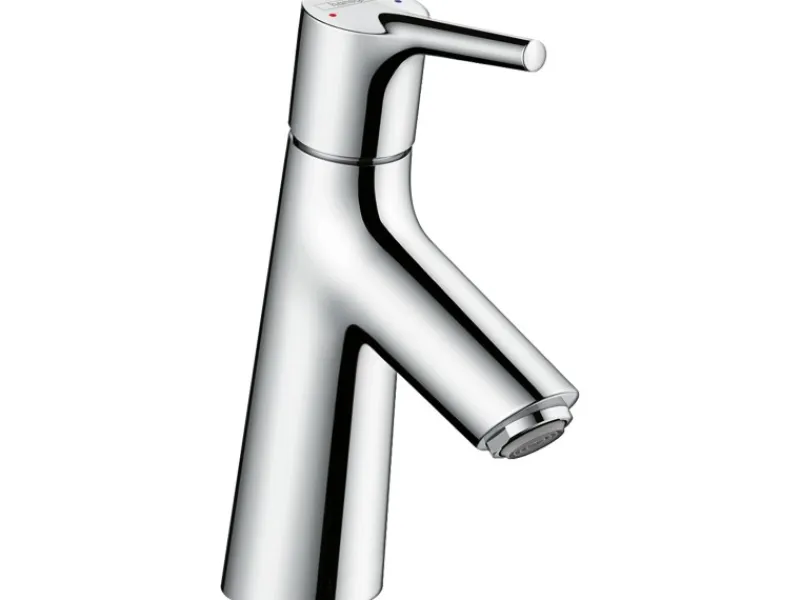 New Hansgrohe Einhebel-Waschbeckenarmatur Talis S 80mm mit Zugstangen-Ablaufgarnitur